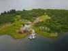 Aerial of Kodiak Brown Bear Center and Lodge