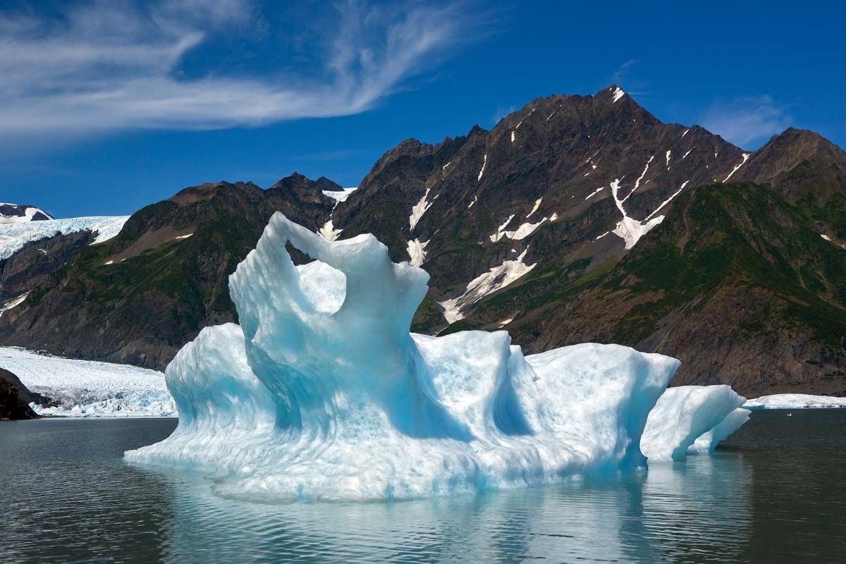 Iceberg in Aialik Bay